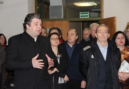Už įdomų sumanymą fotomenininkui dėkojo Lietuvos Sąjūdžio, Lietuvos laisvės kovotojų sąjungos narys Raimundas Kaminskas