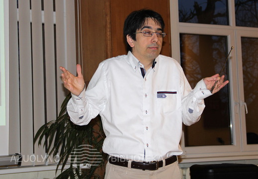 Dėstytojas supažindino su pagrindinėmis italų kalbos tarimo taisyklėmis