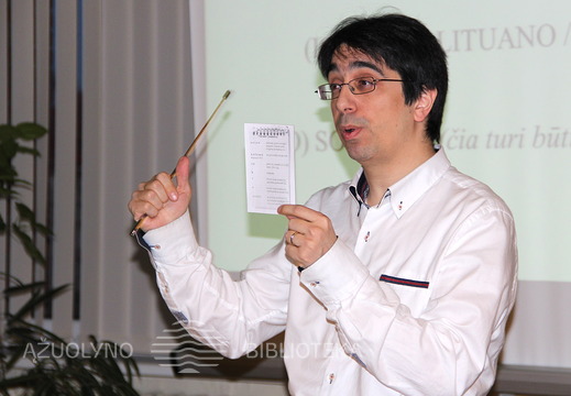 Interaktyvioji paskaita su VDU doc. Stefano M. Lanza