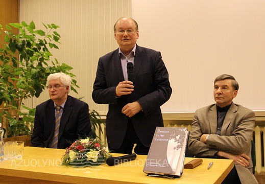 Knygos "Žmogus laiko taikinyje. Algirdas Brazauskas draugų ir oponentų akimis" pristatymas