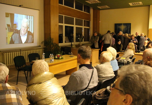 Buvo rodomas dokumentinis E. Mildažytės filmas apie A. Brazauską