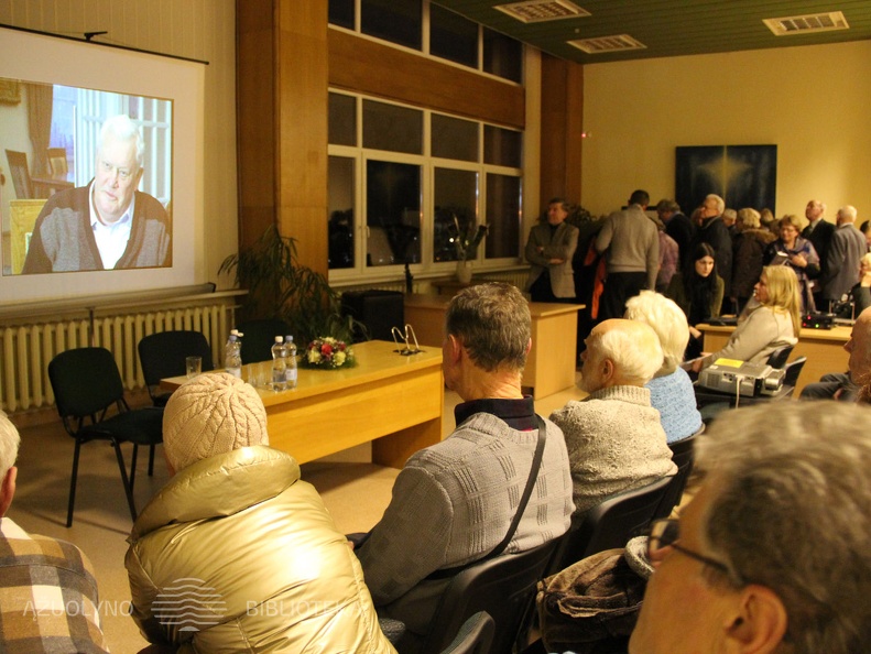Buvo rodomas dokumentinis E. Mildažytės filmas apie A. Brazauską
