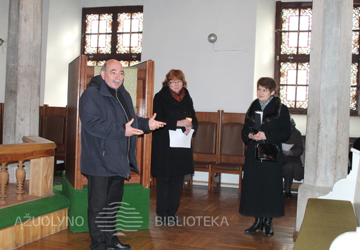 Kauno evangelikų liuteronų Švč. Trejybės bažnyčios kunigas S. Juozaitis pristatė skaitovus