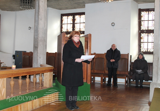 K. Donelaičio eilėraščius vokiečių kalba skaito VDU profesorė S. Barniškienė