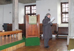Vokiškų diskusijų klubo nariai skaito K. Donelaičio &quot;Metų&quot; ištraukas lietuvių ir vokiečių kalbomis