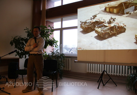 Sigito Maliausko knygos „Operacijoje „Irako laisvė“. Pirmojo Lietuvos pėstininkų būrio misija Irake 2003 m.“ pristatymas