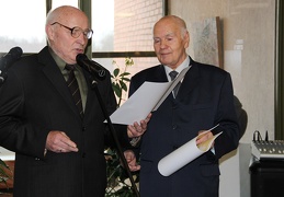 Dailininkai V. K. Slavinskas ir V. S. Lagunavičius
