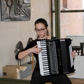 Jaunoji akordeonistė A. Volbergaitė