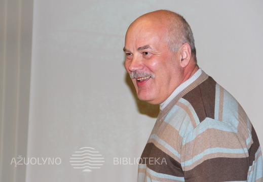 Rašytojas Vidmantas Kiaušas