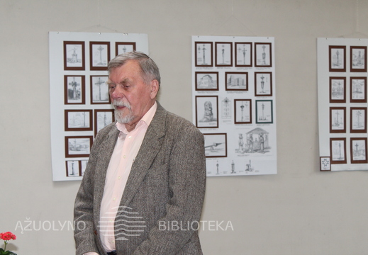 Parodos ir knygos autorius Jonas Lukšė