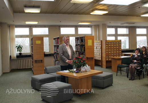 Autorius pristatė įdomiausius darbus ir jų autorius