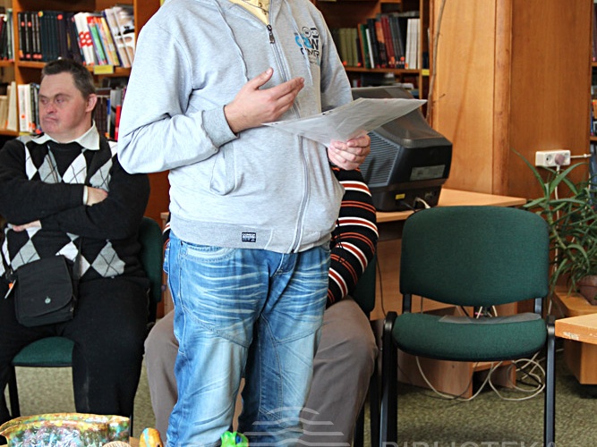 Simonas - &quot;Kauno vilties&quot; narių socialinis darbuotojas ir  draugas