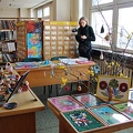 Eksponuota virš 60-ties keramikos, tekstilės, popieriaus ir tapybos darbelių