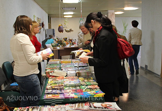 Renginio metu „Šeimininkės" redakcijos leidinių buvo galima ir įsigyti, ir užsiprenumeruoti, ir dovanų gauti.