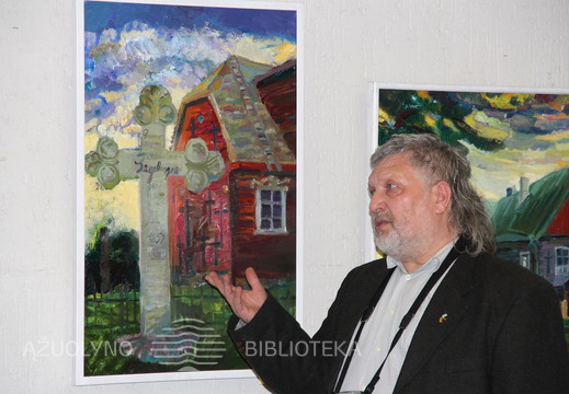 Parodos autorius ir „Šilingų giminės kapavietė“.