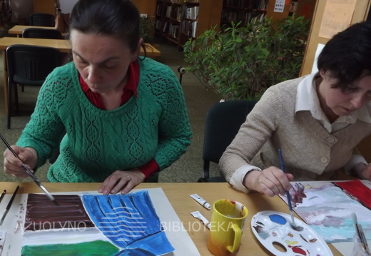 Kūrybiniam procesui įpusėjus