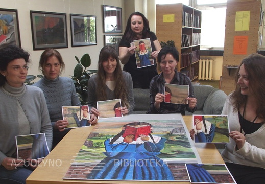 Prie galutinio rezultato dailininkė V.Kneižytė beveik neprisidėjo, tik šiek tiek pakoregavo knygos dydį