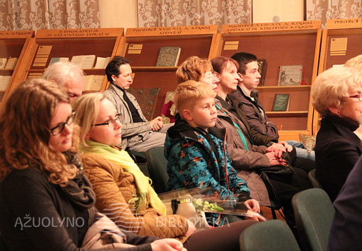 Koncerto klausytojai.