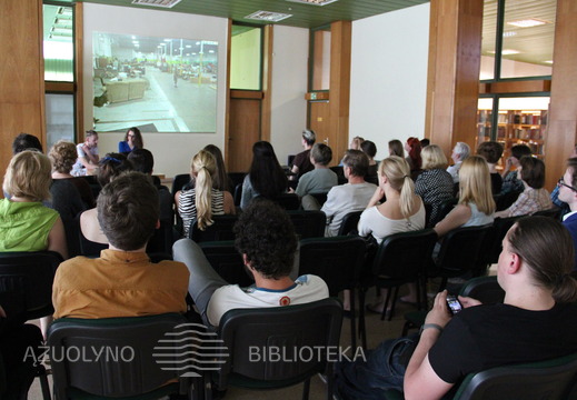 Dėmesinga auditorija.