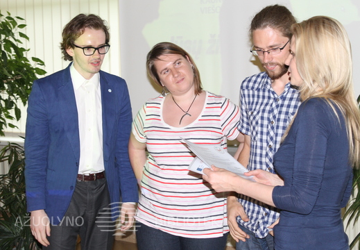 Renginio nugalėtojai.