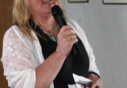 Parodą pristatė menotyrininkė, KAVB KRLG vadovė R. Tamoliūnienė