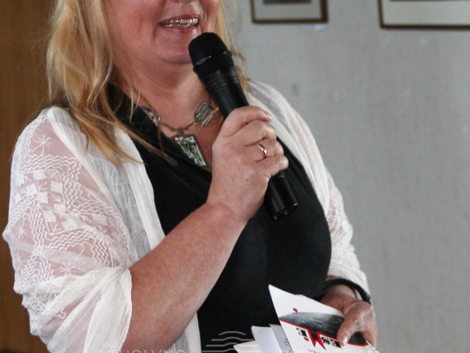 Parodą pristatė menotyrininkė, KAVB KRLG vadovė R. Tamoliūnienė