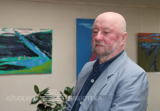 Parodos autorius - tapytojas Alvydas Bulaka