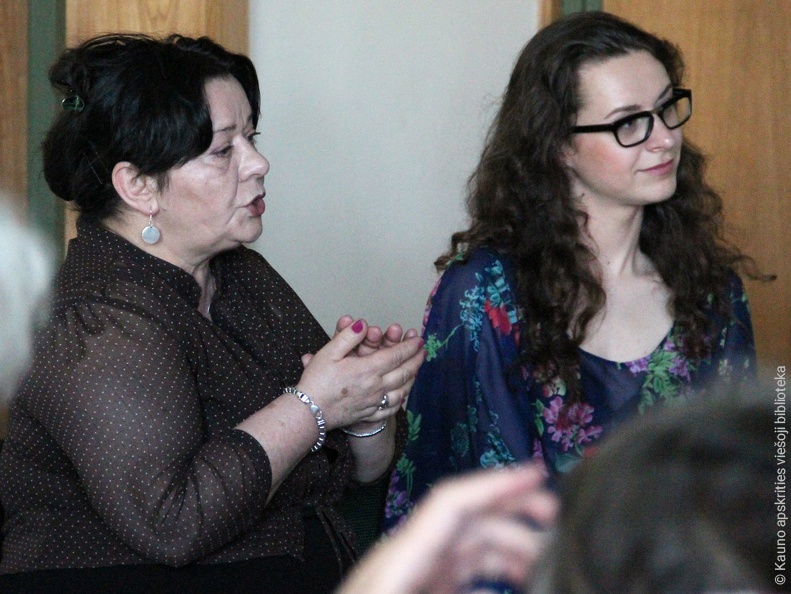 Psichologė Kristina Zelčiūtė bei renginio organizatorė