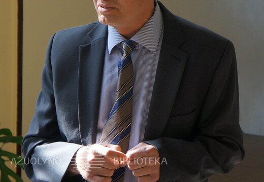 KAVB Senųjų ir retų spaudinių skyriaus vyresn. bibliotekininkas istorikas Alvydas Surblys