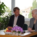 Ramutė Skučaitė ir aktorius Gintaras Mikalauskas