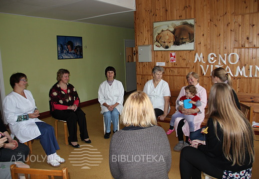 Užsiėmimuose dalyvavo ir ligoninės personalas