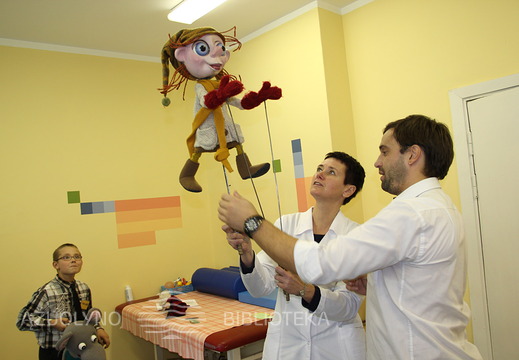 Įdomu buvo ir ligoninės darbuotojams