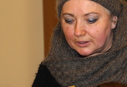 Užsiėmimo vedėja dailininkė Vilija Kneižytė