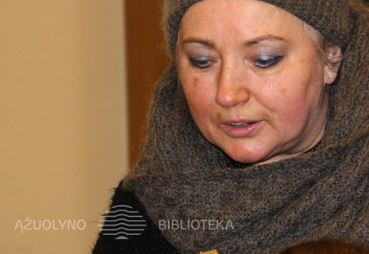 Užsiėmimo vedėja dailininkė Vilija Kneižytė