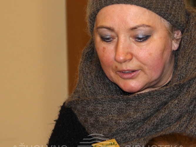 Užsiėmimo vedėja dailininkė Vilija Kneižytė