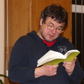 Poetas Julius Keleras skaitė knygos ištraukas
