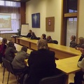 Projekto aptarimas, žiūrint renginių nuotraukas