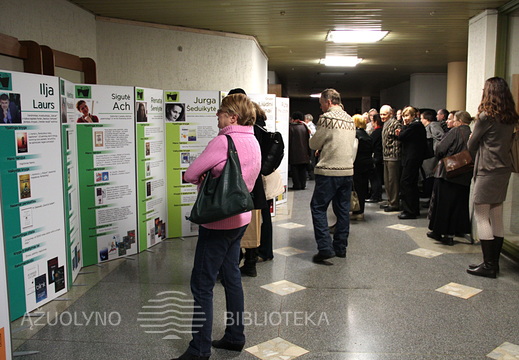 Parodos „Asmenybė ir knyga“ atidarymas