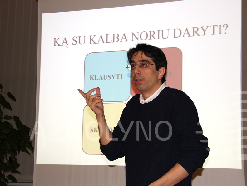 Renginio akimirka.