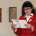 Autorė skaito savo poeziją