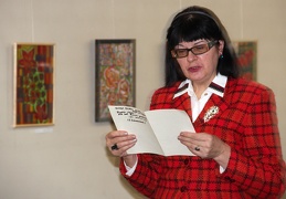 Irenos Ivanovienės tapybos darbų  paroda "Žiemos gėlės"