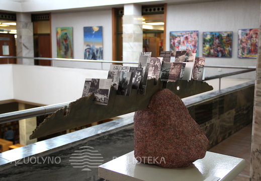 Juozo Šlivinsko skulptūra "Minčių kelionė"