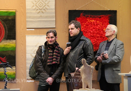 Tapytojai Deivis Slavinskas ir Gytautas Balkevičius