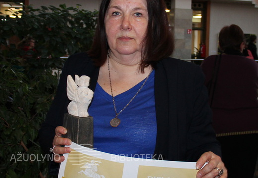 Konkursinės dailės parodos "Atgimimas" nugalėtoja Jūratė Petruškevičienė