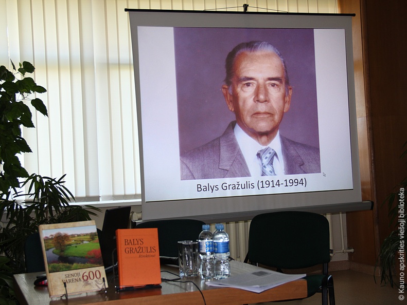 B. Gražulio &quot;Rinktinės&quot; pristatymas