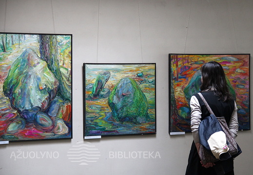 Tapybos paroda "Protėvių akmenys"