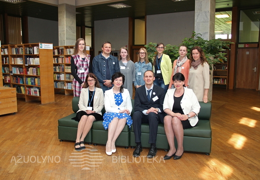 Projekto „(RE) STARTAS: e. paslaugos Tau“ komanda.