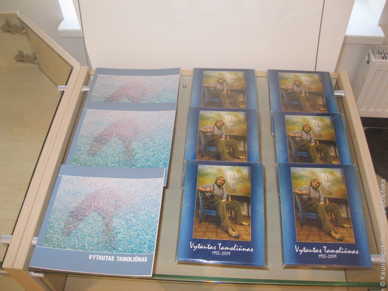 V. Tamoliūno darbų katalogas ir naujas DVD, kuriame - autoriaus tapyba, fotografija, atsiminimai ir amžininkų įžvalgos