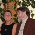 Gražina Pašakarnienė ir rašytojas, knygos redaktorius Vladas Vaitkevičius