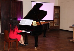 Pianistė Indrė Grušelionytė.